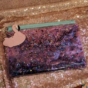 Studio DIY Floating Glitter Clutch & Flamingo